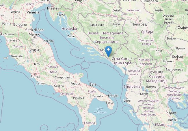 Forte scossa di terremoto: magnitudo 6 in Bosnia, percepita anche nelle Marche
