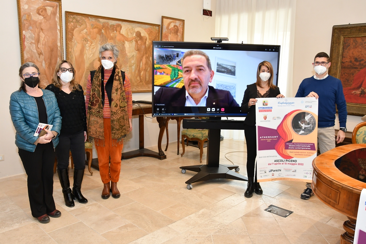 “Athensart”, arte moderna e internazionalità fanno tappa sotto le cento torri