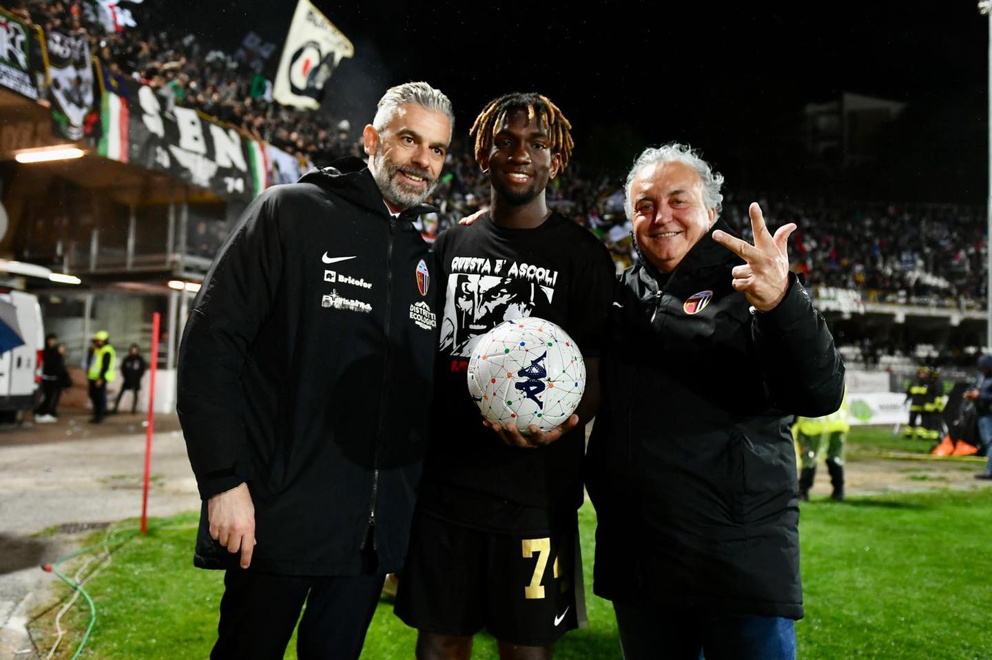 Ascoli, Tsadjout si porta il pallone a casa: «Abbiamo ancora tanta fame»