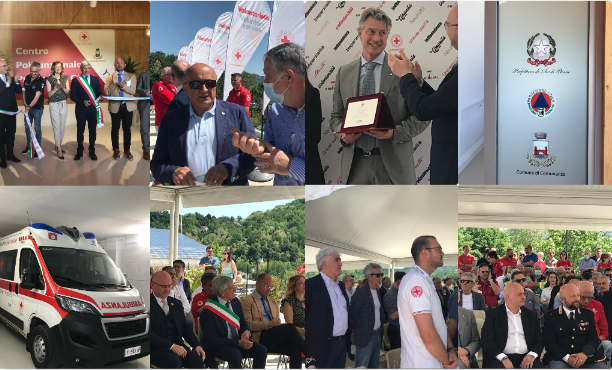 Centro Polifunzionale di Comunanza: «Esempio concreto di solidarietà e condivisione» <span> (Video e tutte le foto) </span>