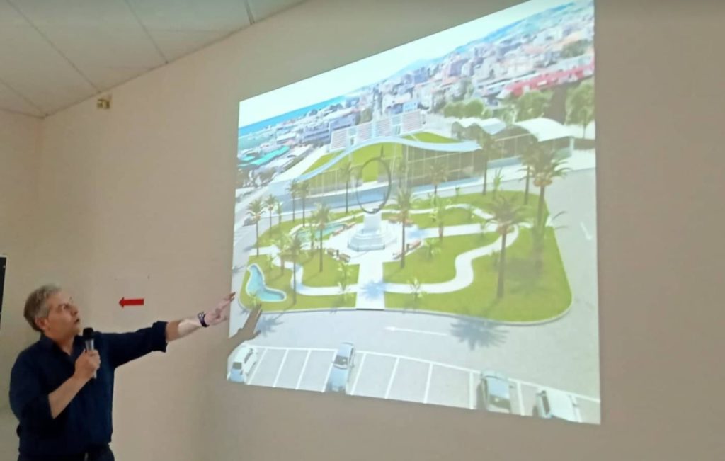 Restyling del Ballarin, Marinangeli guida la tifoseria in Comune: scoppia la lite con la maggioranza <span> (Video)