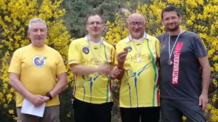Tiro con l’arco: doppio titolo di vice campione regionale per l’ascolano Giuliano Scancella