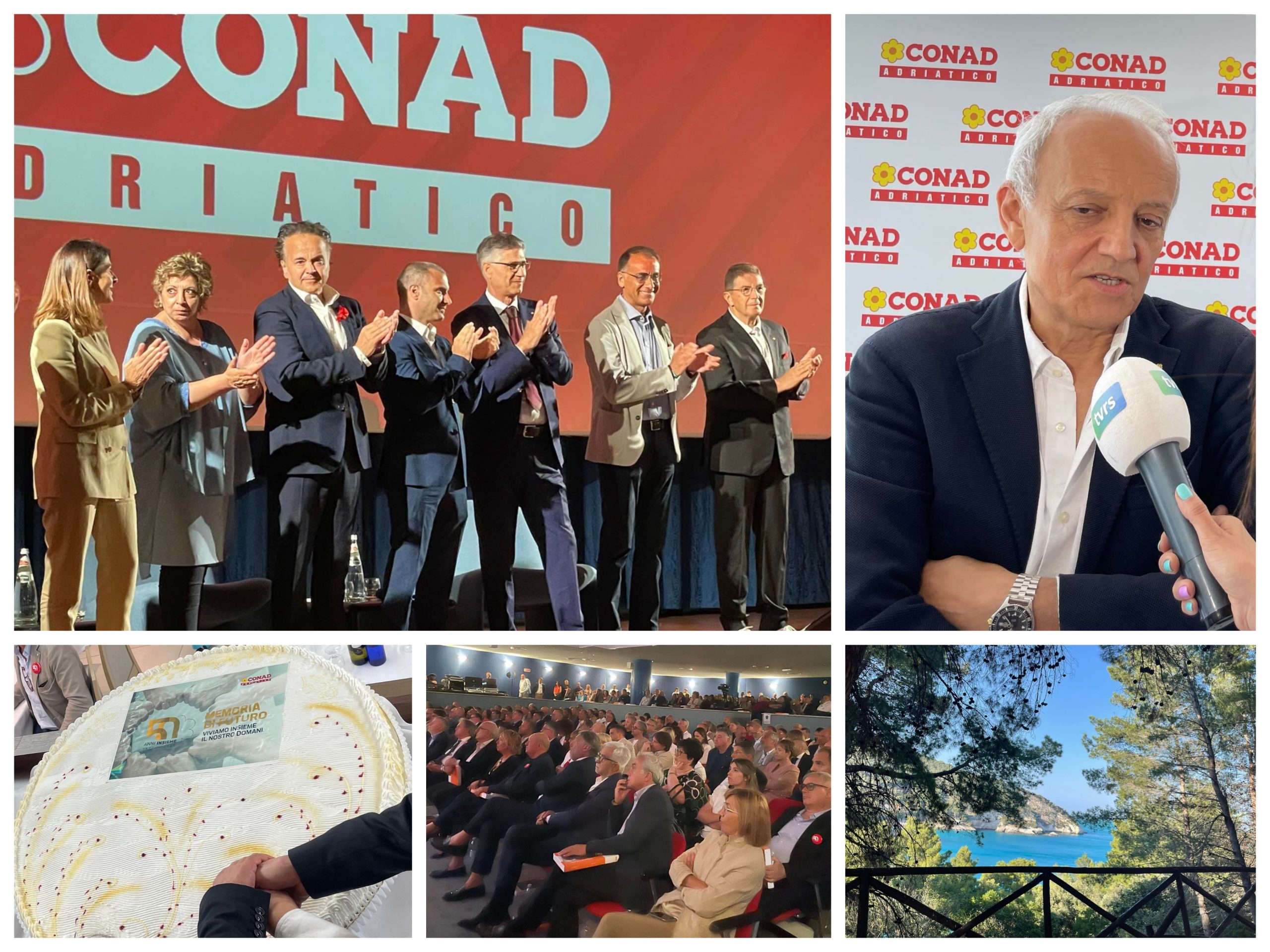 Straordinaria festa per i 50 anni di Conad Adriatico e approvazione del bilancio <span> (Foto e Video)