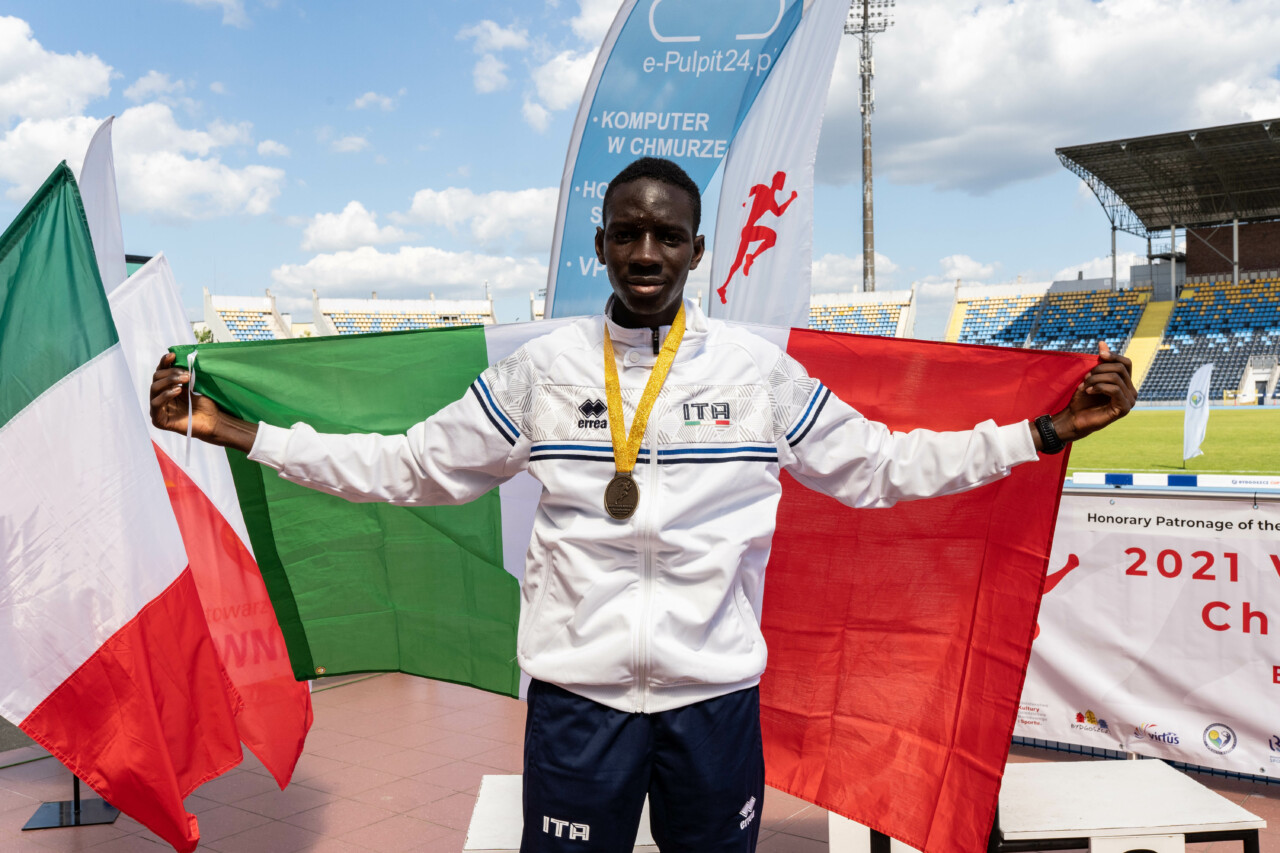 Paralimpici, record europeo per Ndiaga Dieng nei 1.500