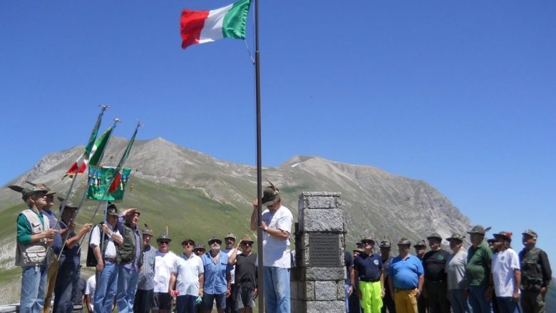 Gli Alpini marchigiani in raduno a Montegallo