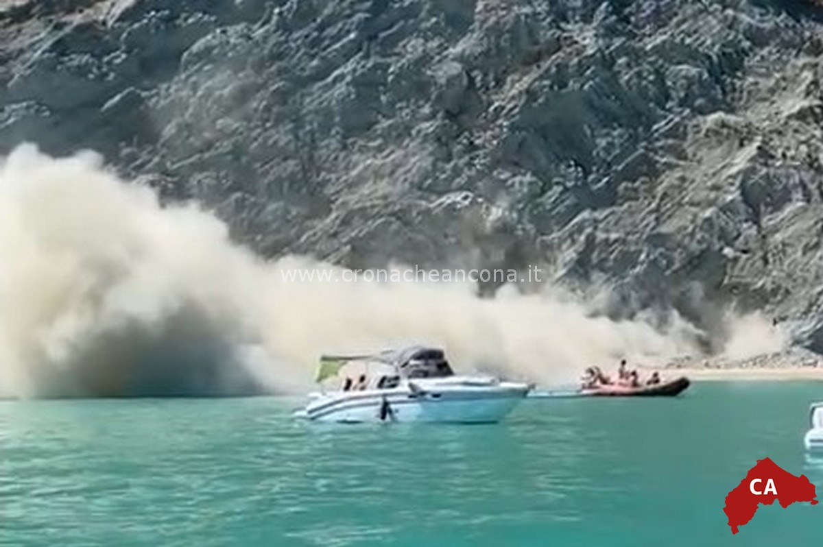 La falesia cede al Trave (Video)