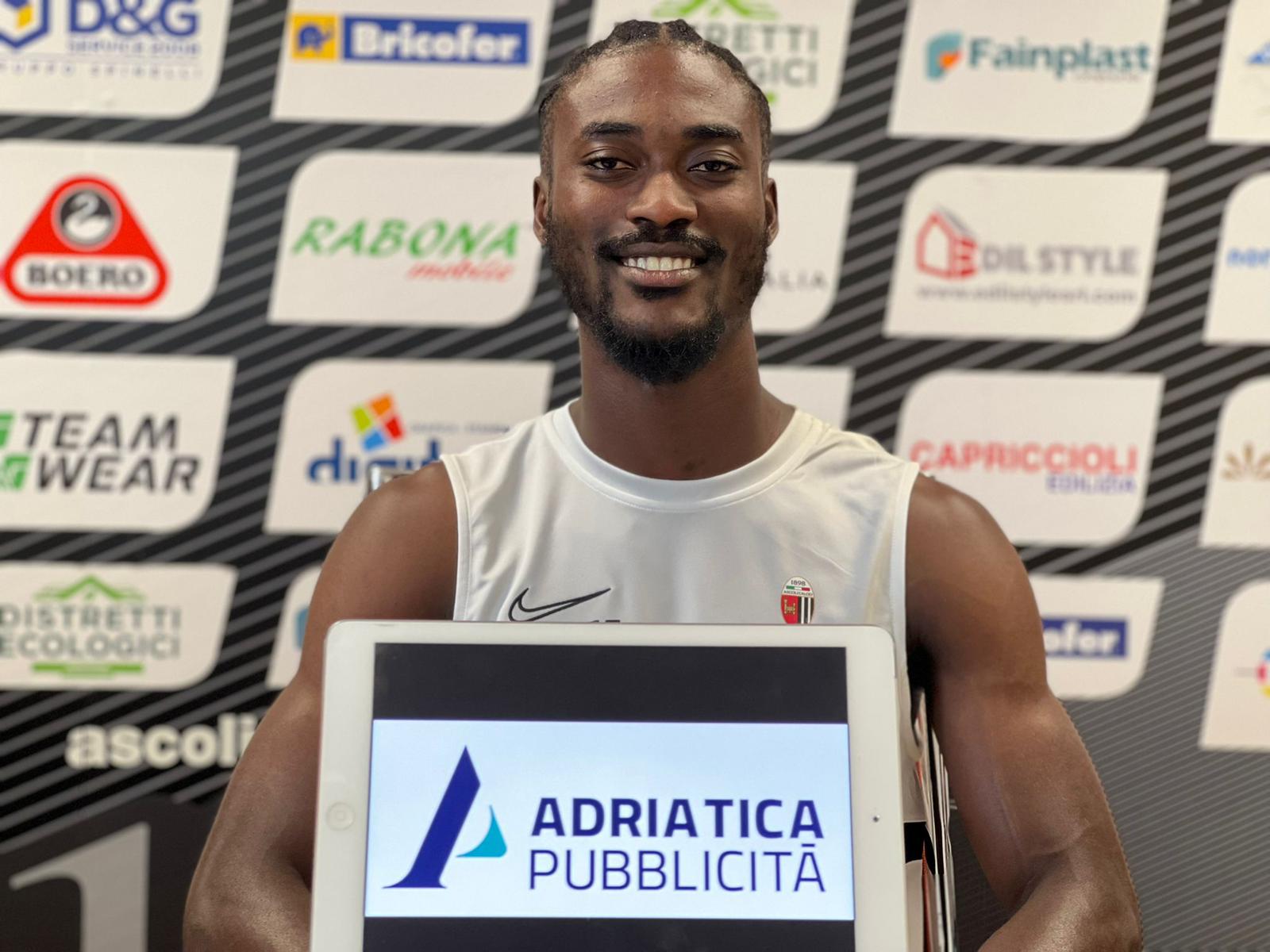 Ascoli, Gondo si presenta: «Sono subito pronto per giocare, contento dell’accoglienza»