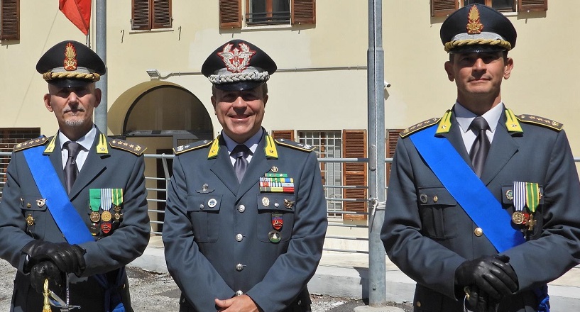 Guardia di Finanza, passaggio di consegne: Lucignano per Iadarola