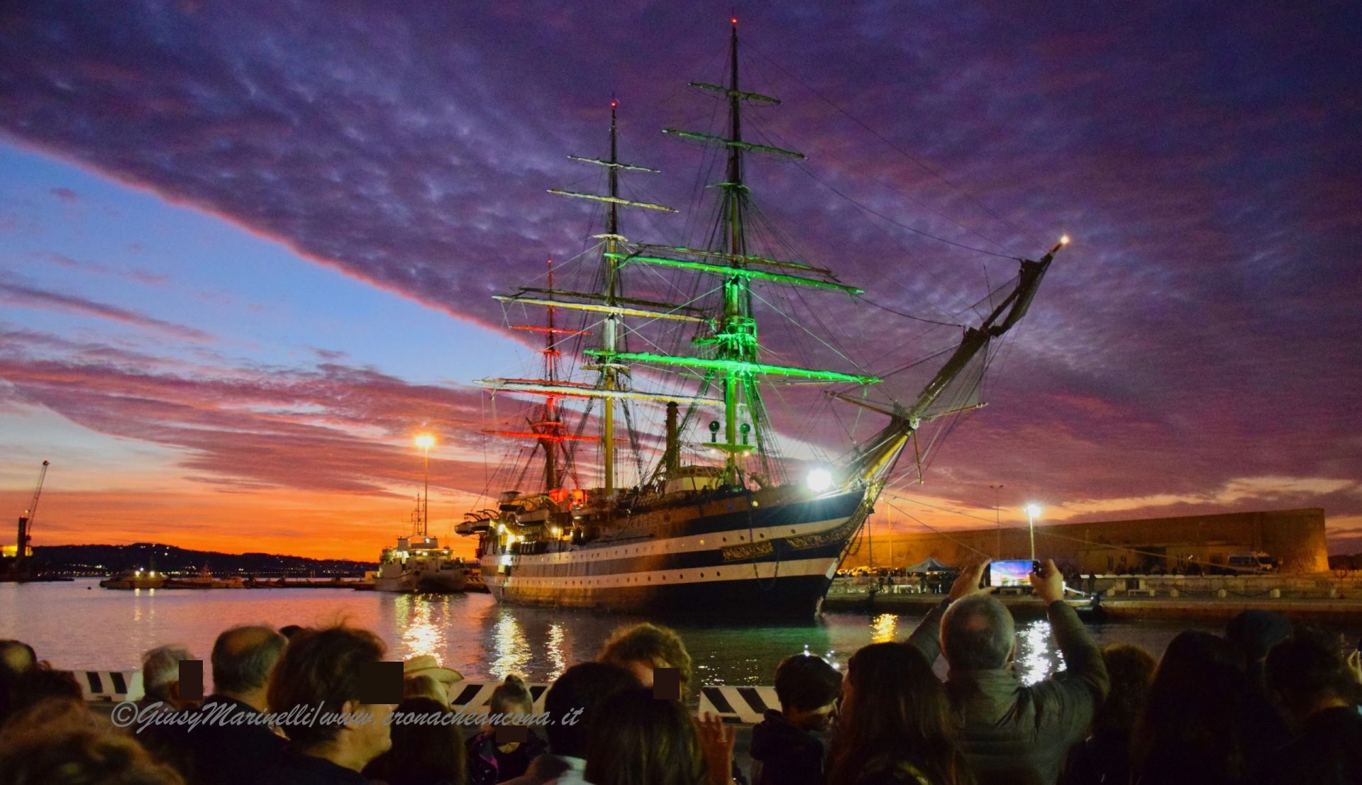 L’Amerigo Vespucci torna ad Ancona: la “nave più bella del mondo” in porto per due giorni a ottobre