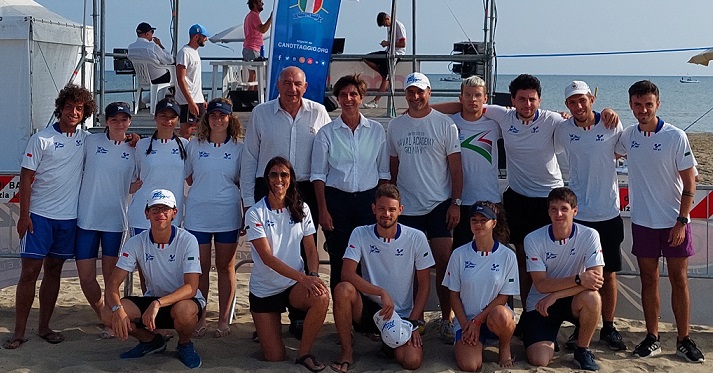 Canottaggio, la Lega Navale San Benedetto al Campionato italiano di Beach Sprint
