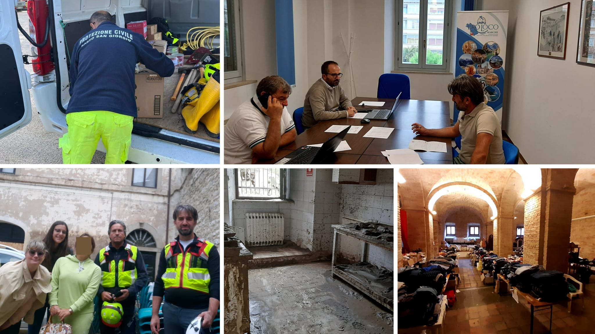 Unpli Marche in campo per l’emergenza alluvione: «Pronti a supportare la Protezione Civile»