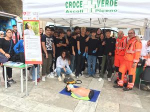 Croce Verde, in azione ad Ascoli per prevenire le malattie cardiovascolari <span> (Video) </span>