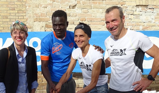 “Urban trail de lu Lemanò”, vincono Elimane Sek e Marina Valeria Coccia