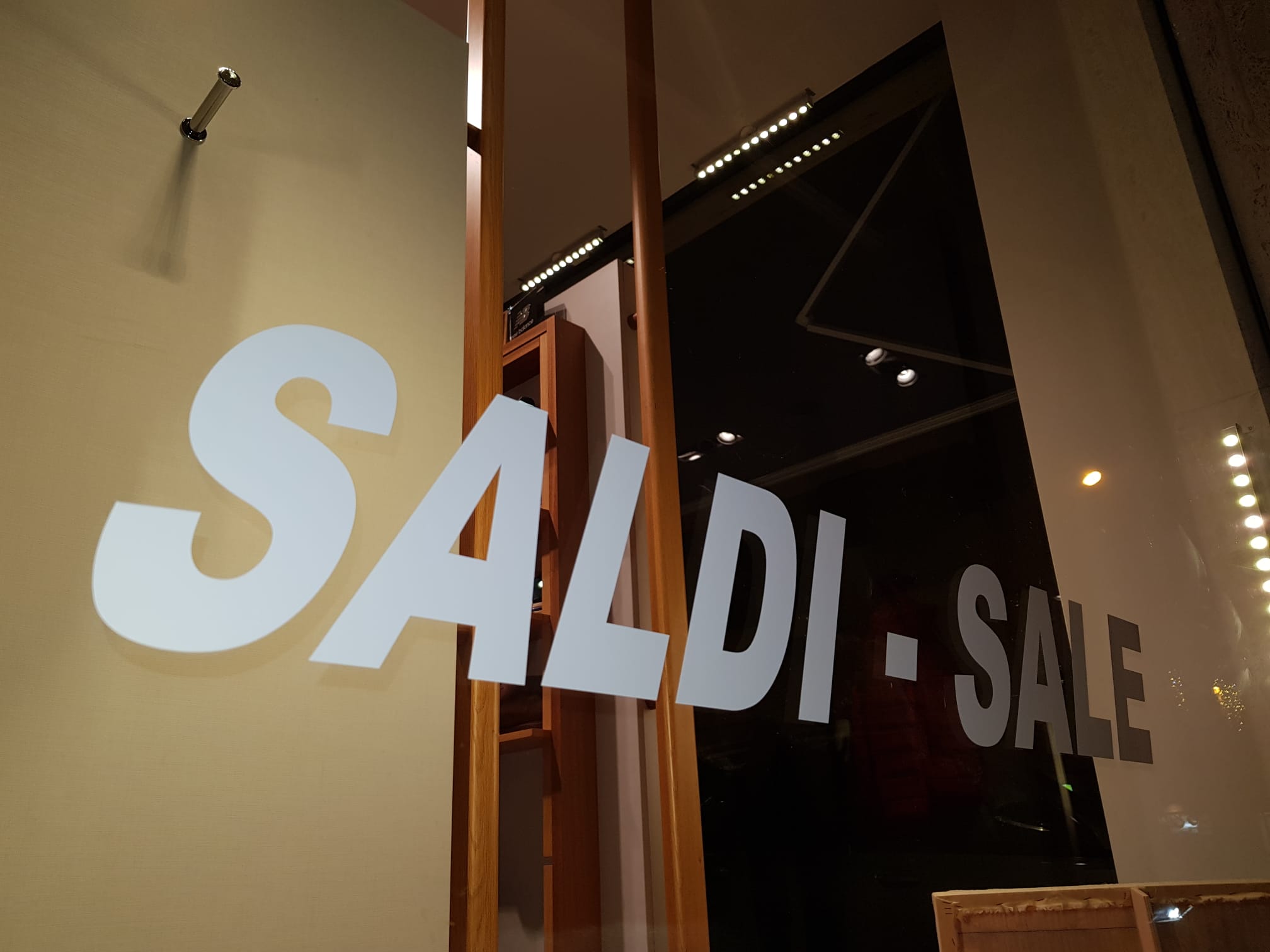 Saldi invernali, nelle Marche dal 5 gennaio al primo marzo