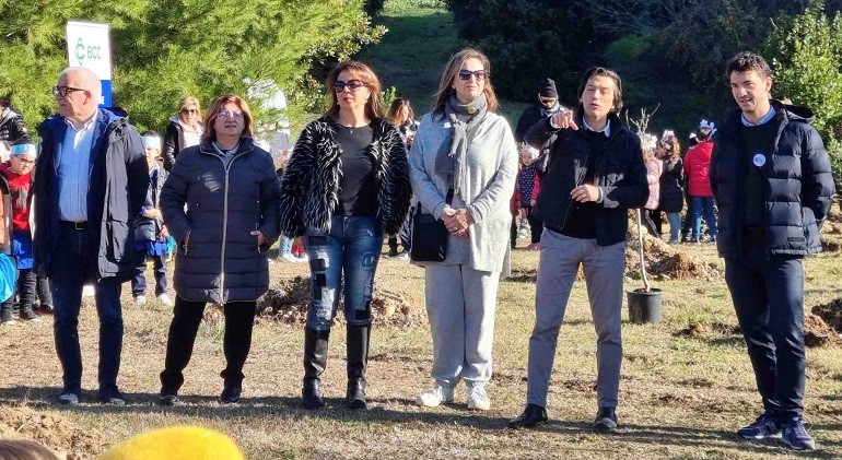 Festa dell’Albero: la Banca di Ripatransone e del Fermano mette a dimora altre 50 piante