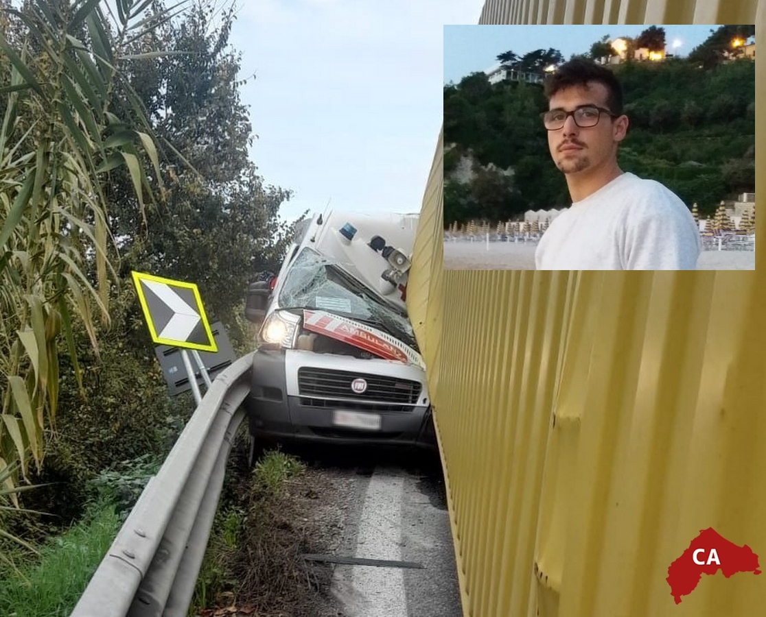 La tragedia di Simone Sartini, schiacciato in ambulanza dal container
