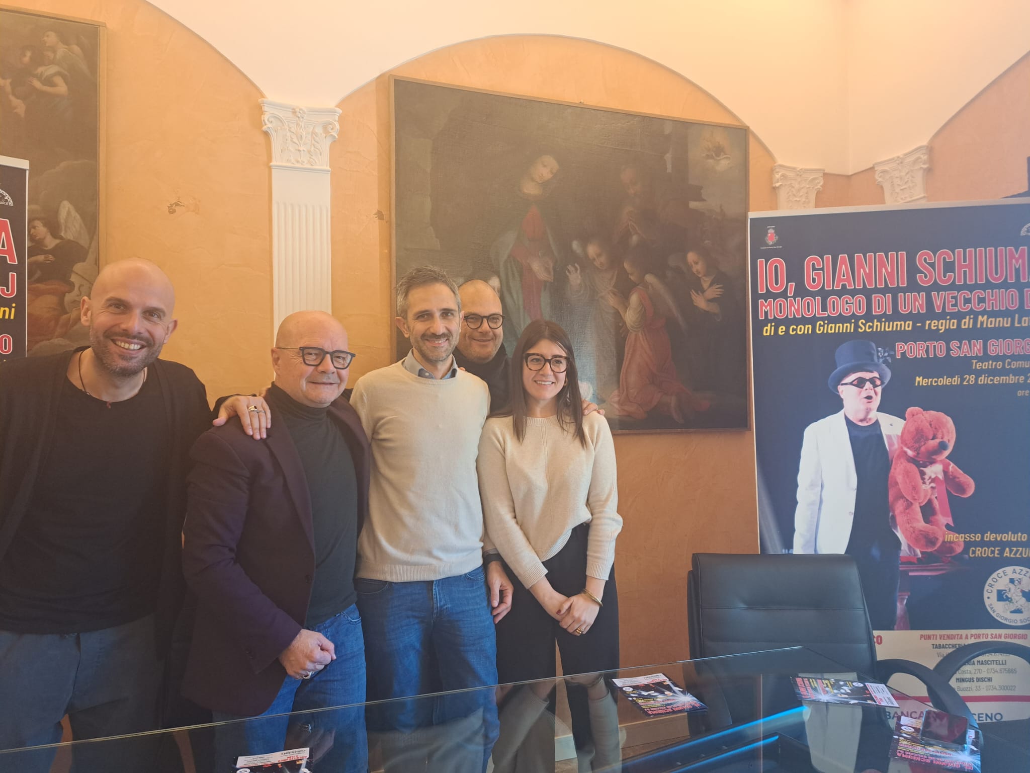 «Io, Gianni Schiuma-monologo di un vecchio dj»: serata di beneficenza per la Croce Azzurra
