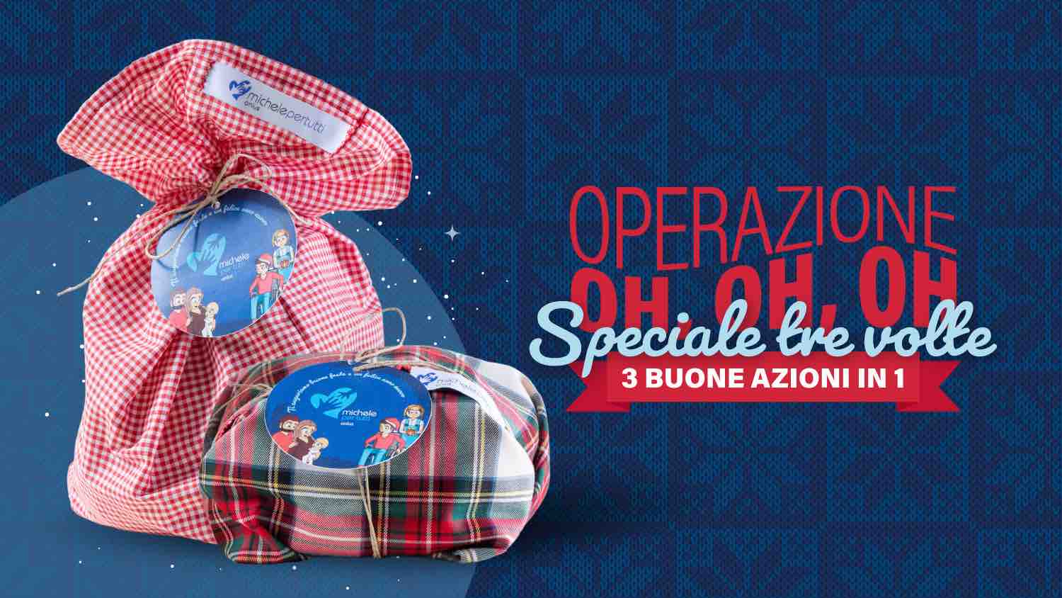 Regali solidali per “Michele per Tutti” e “I bambini delle Fate” Regali solidali per “Michele per Tutti” e “I bambini delle Fate”