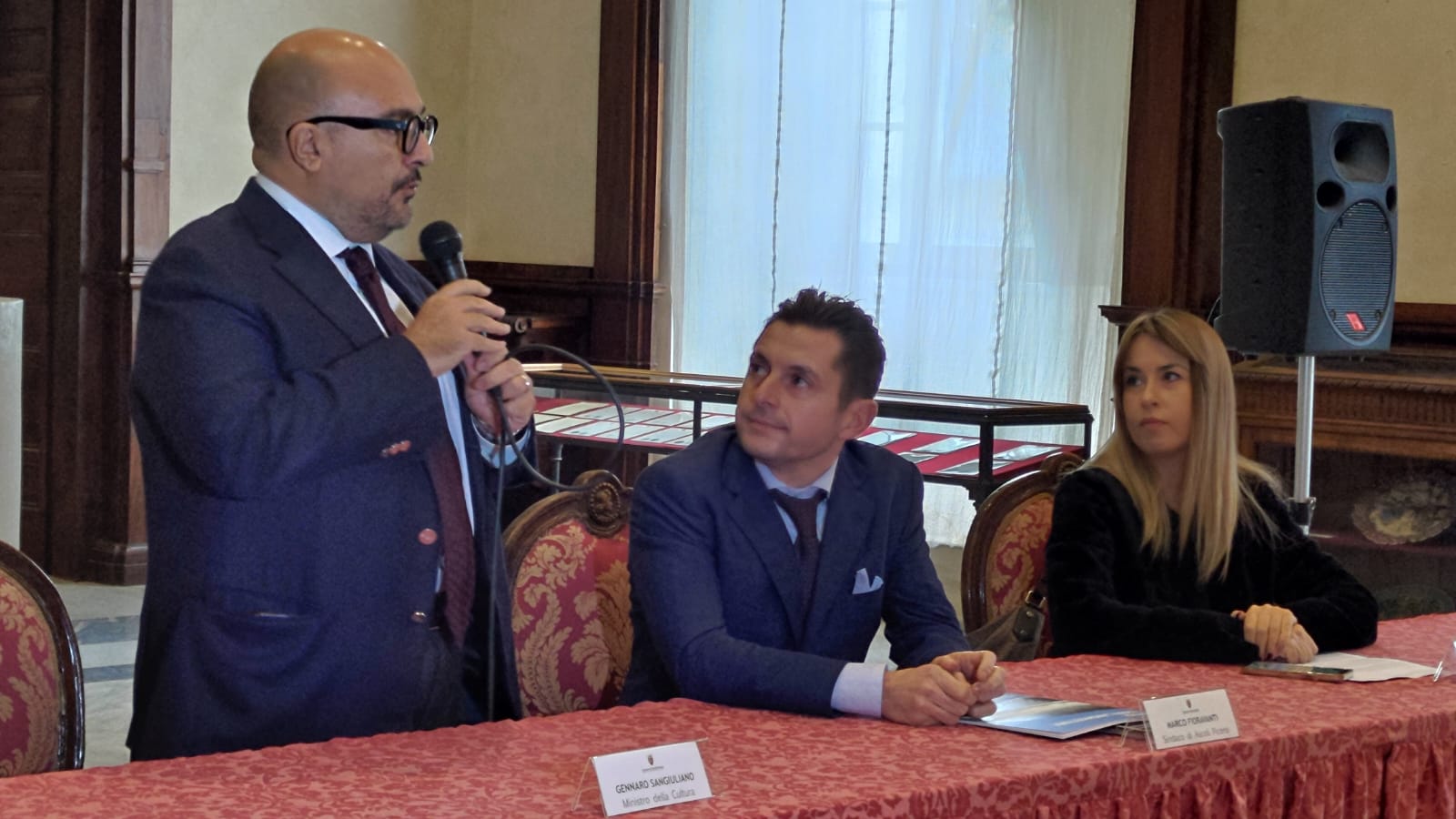 Il ministro Sangiuliano ad Ascoli: «Ripartiamo dalla cultura per far crescere il territorio»