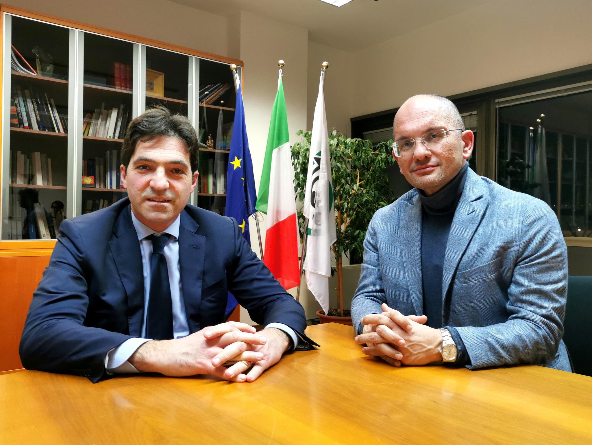Acquaroli incontra Castelli: «Per una ricostruzione efficace serve coinvolgere i territori, no alla rassegnazione»
