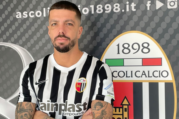 Ascoli, Forte subito carico: «Sento di essere nel posto giusto, questo è il momento più importante della mia carriera»
