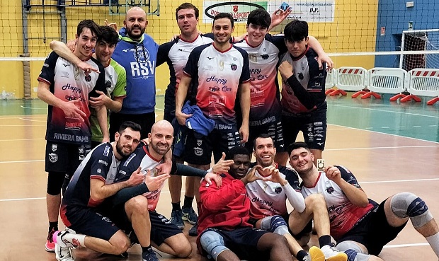 Riviera Volley Samb, sorridono solo le maschili