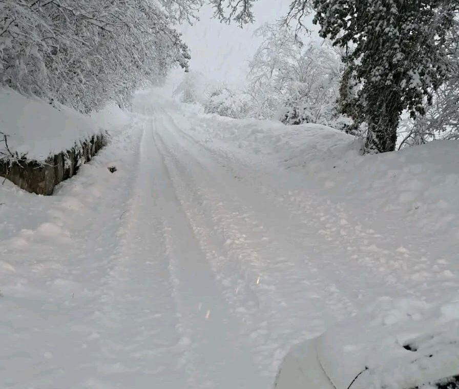 Neve e maltempo: scuole chiuse, blackout e strade bloccate nel Maceratese