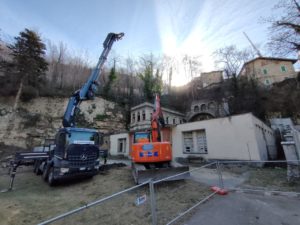 Acquasanta, giornata storica: partono i lavori sul complesso termale <span> (Foto e video) </span>
