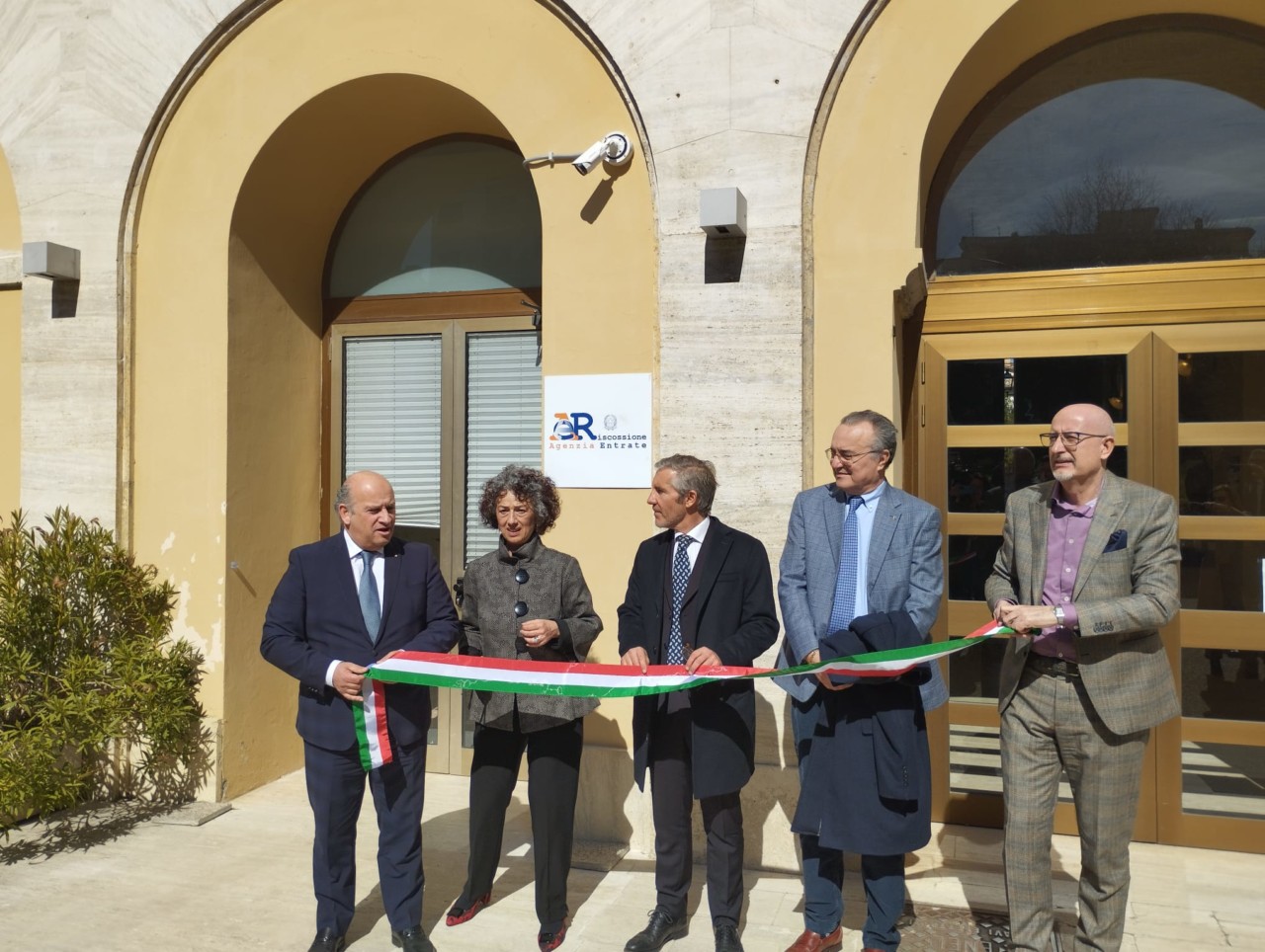 Nuovi servizi per rafforzare il ruolo centrale della città: inaugurato ad Ascoli lo sportello dell’Agenzia Riscossione <span> (Video e foto)