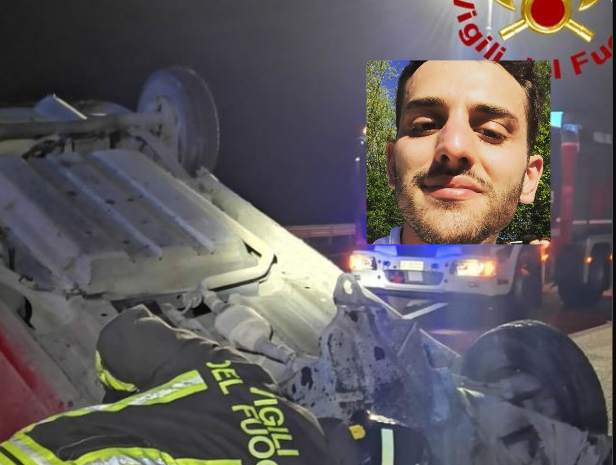 Auto si ribalta in A14: Matteo Cosenza di Monteprandone muore a 28 anni, ferito l’amico di San Benedetto