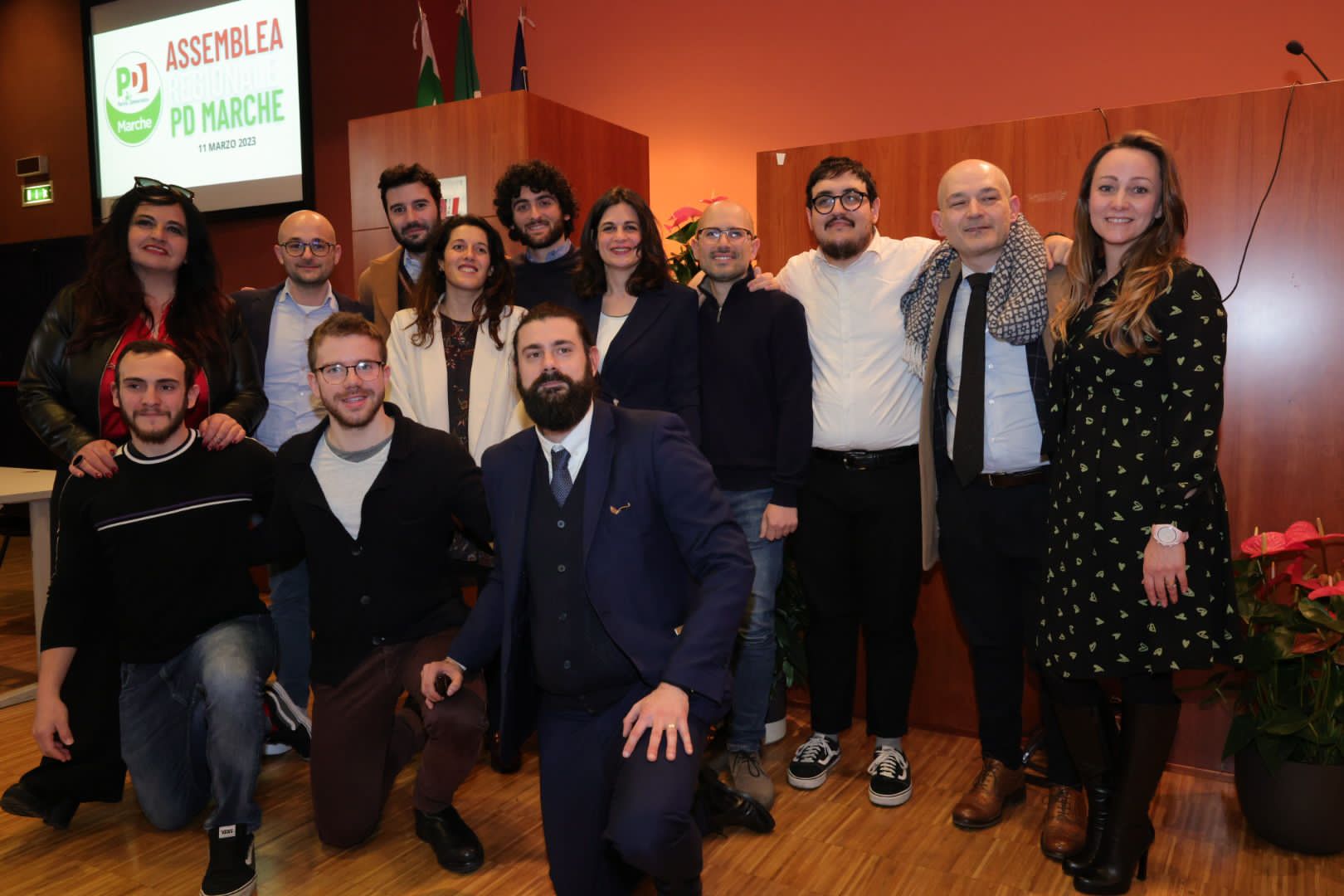 Pd Marche, ecco la nuova segreteria: Matteo Terrani vice della Bomprezzi <span> (Tutte le foto)