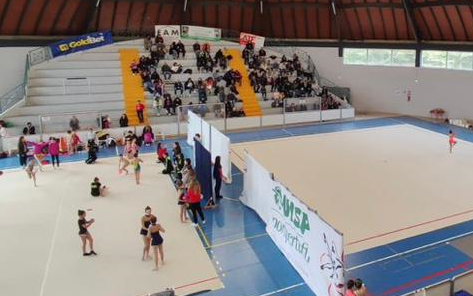 Weekend di ginnastica ritmica al PalaRozzi