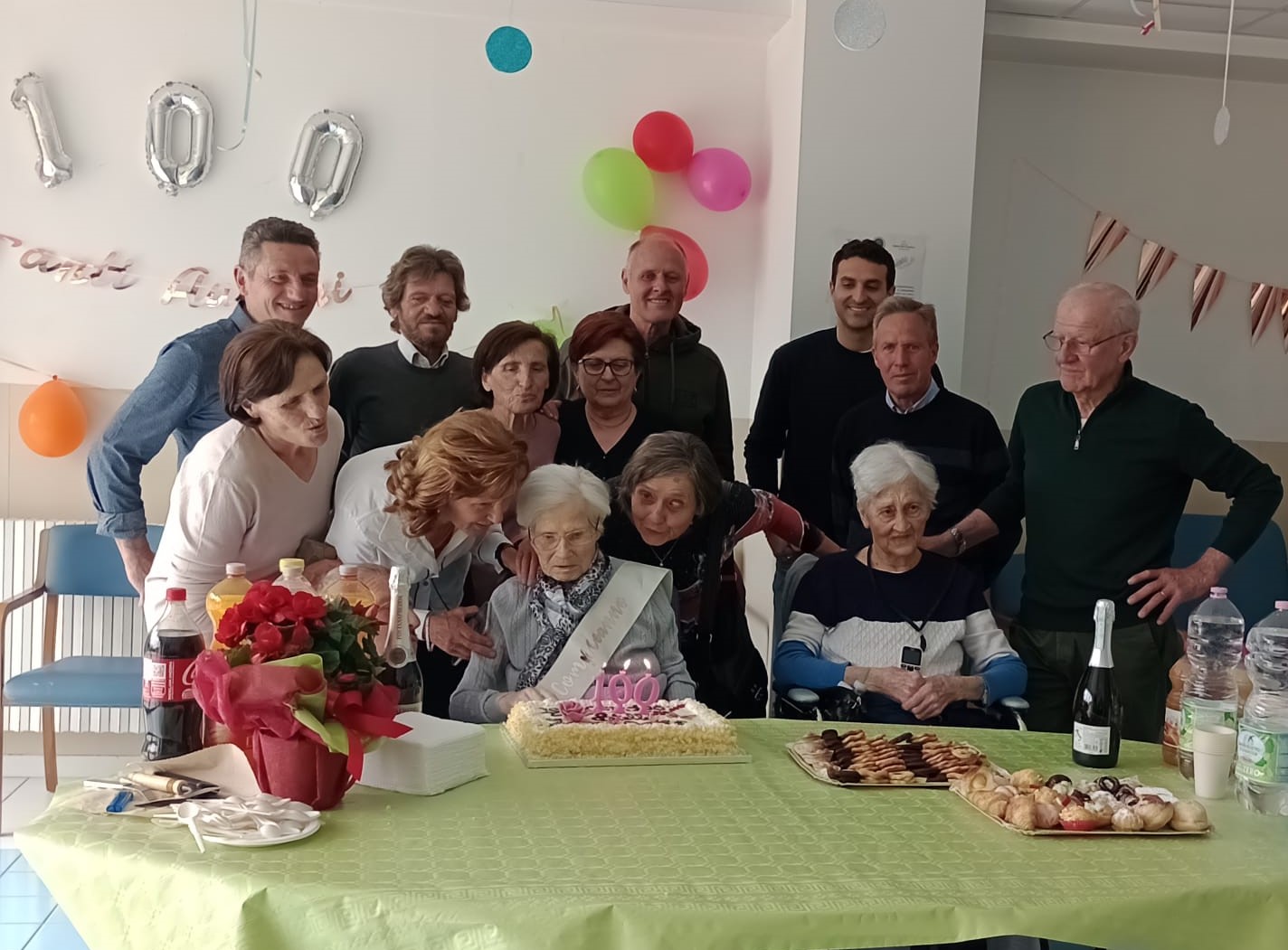 E’ festa a Grottammare: Stella Lucidi compie 100 anni