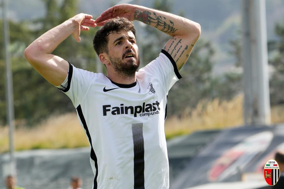 Ascoli, ripresa la preparazione verso la sfida di Frosinone: Caligara nella top 11 della Lega B