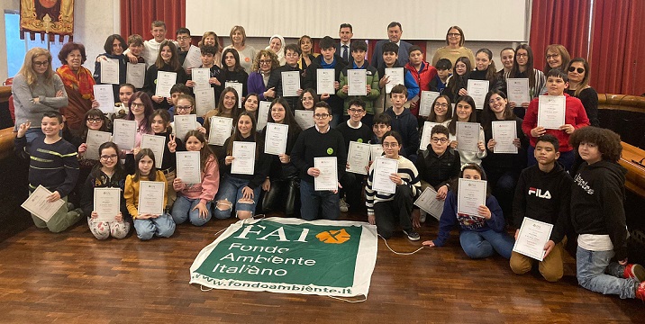 Le “Giornate Fai per le scuole” laureano 99 nuovi Apprendisti Ciceroni <span> (Video)