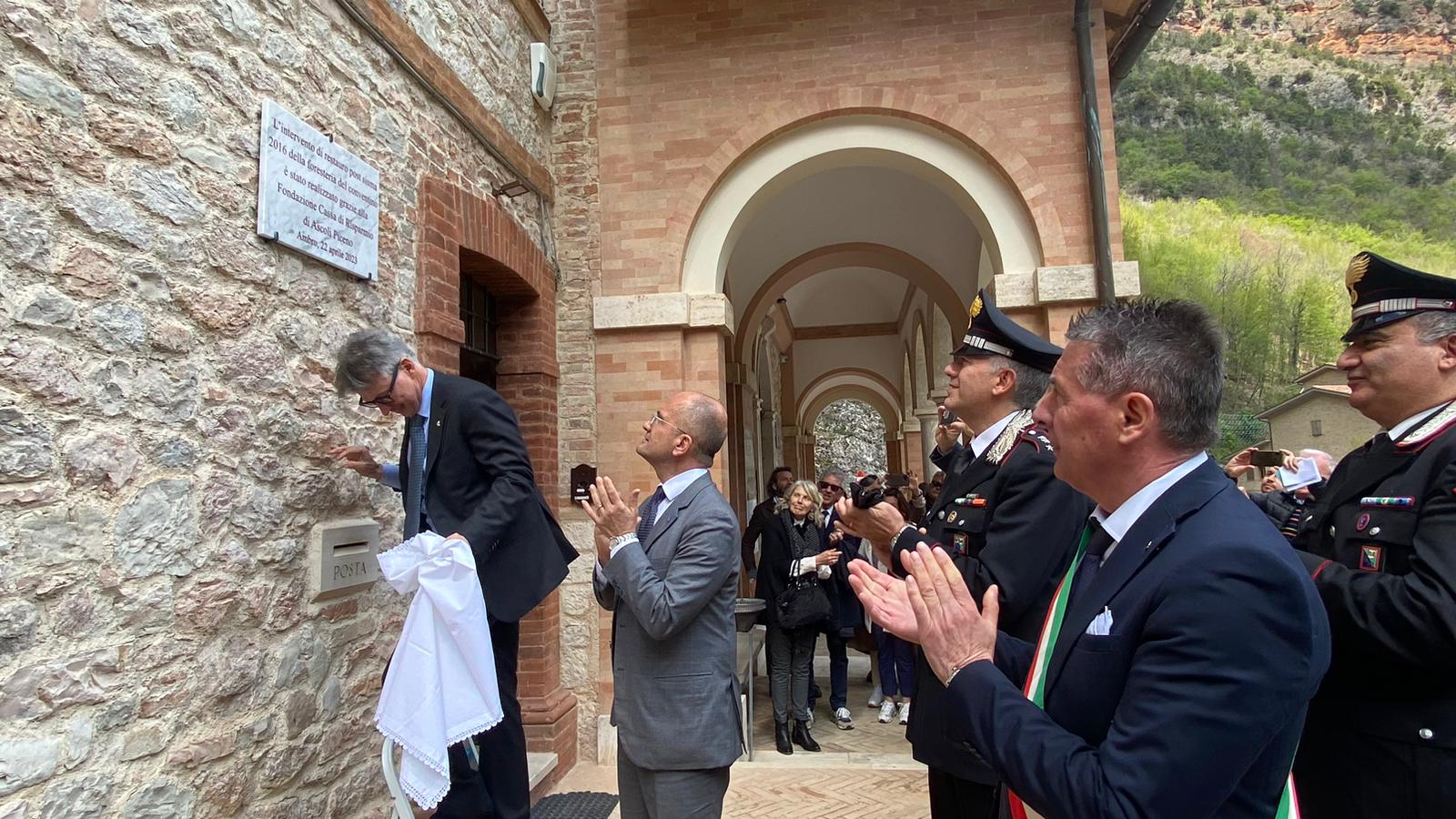Inaugurato il conventino vicino al Santuario della Madonna dell’Ambro