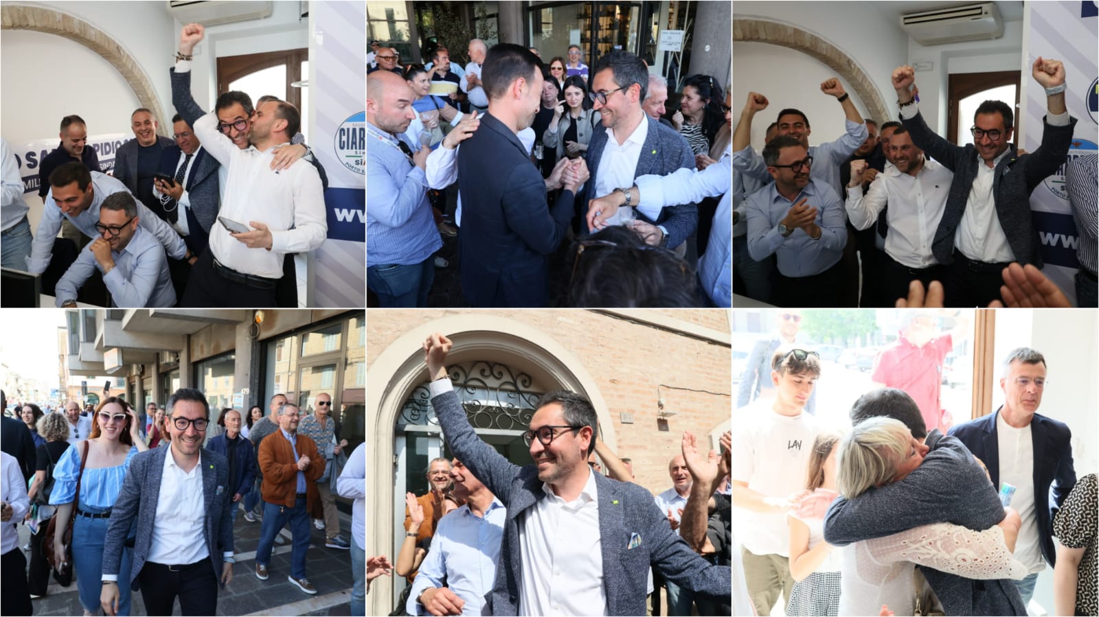 Ballottaggio, a Porto Sant’Elpidio vince Massimiliano Ciarpella (Video e foto)