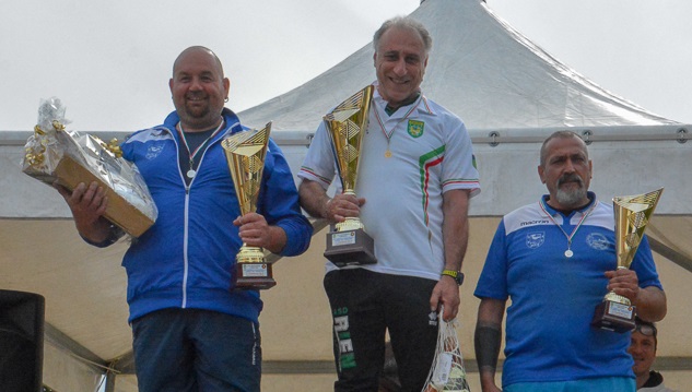 Lancio del formaggio, un altro tricolore per Giorgio Concetti