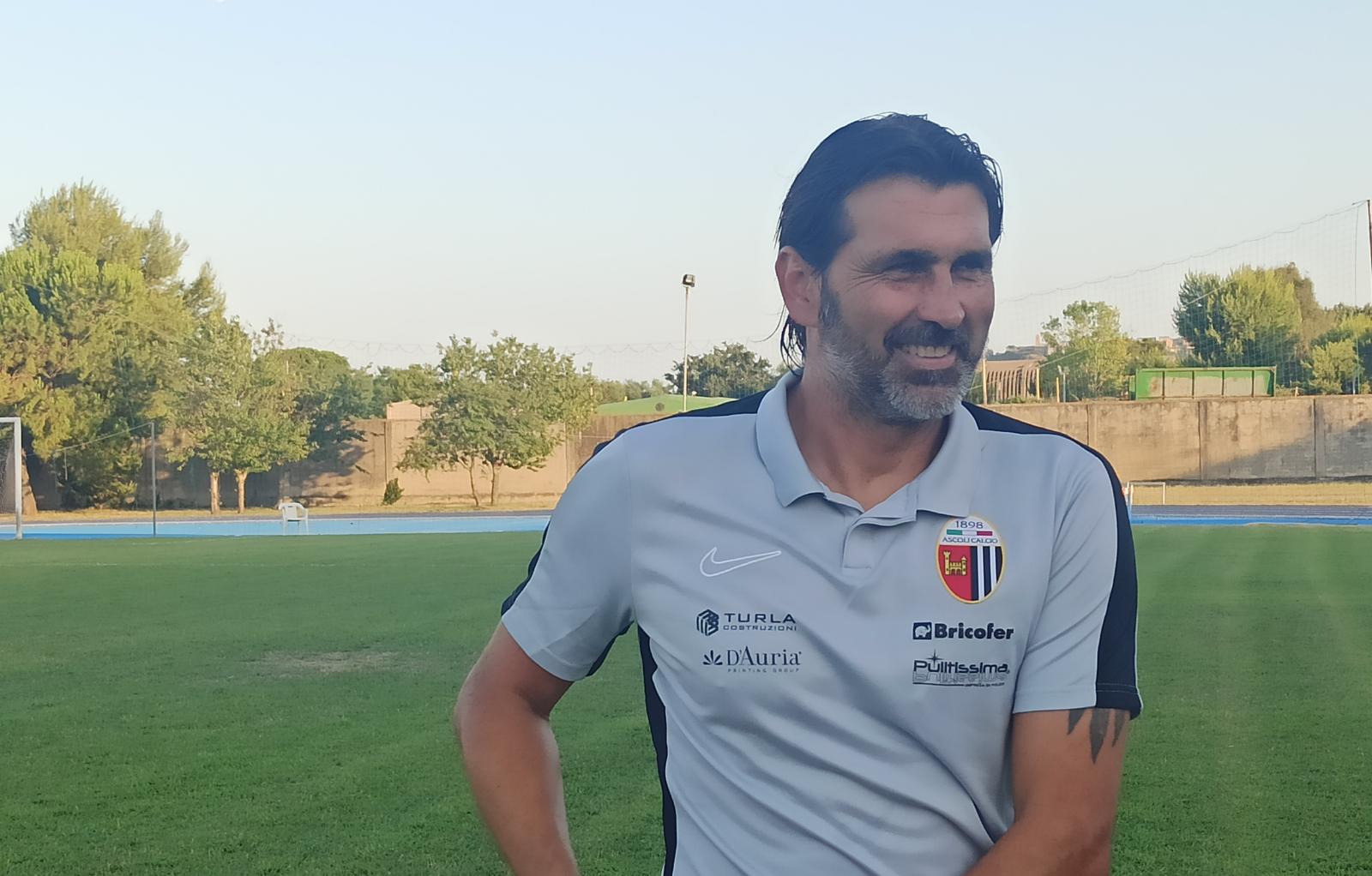 Ascoli, Viali: «Bravi nel cercare le trame di gioco. Mercato? Anche davanti può succedere qualcosa»