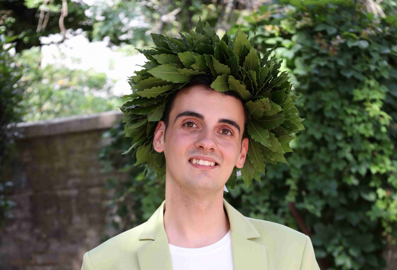 Laurea, Lorenzo Fratini è dottore in Lettere Classiche Laurea, Lorenzo Fratini è dottore in Lettere Classiche