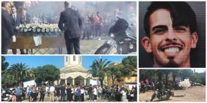 L’ultimo saluto a Mattia Capriotti, strappato alla vita a soli 27 anni: una folla, lacrime e tanto dolore <span> (Video)