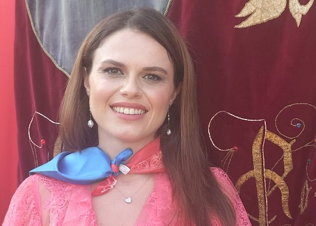Quintana: Valeria Camaiani, rossoazzurra doc, è la dama di Porta Romana <span> (Video)