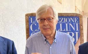 Sgarbi: «Se vince Acquaroli torno in politica, pronto a fare l’assessore nelle Marche»