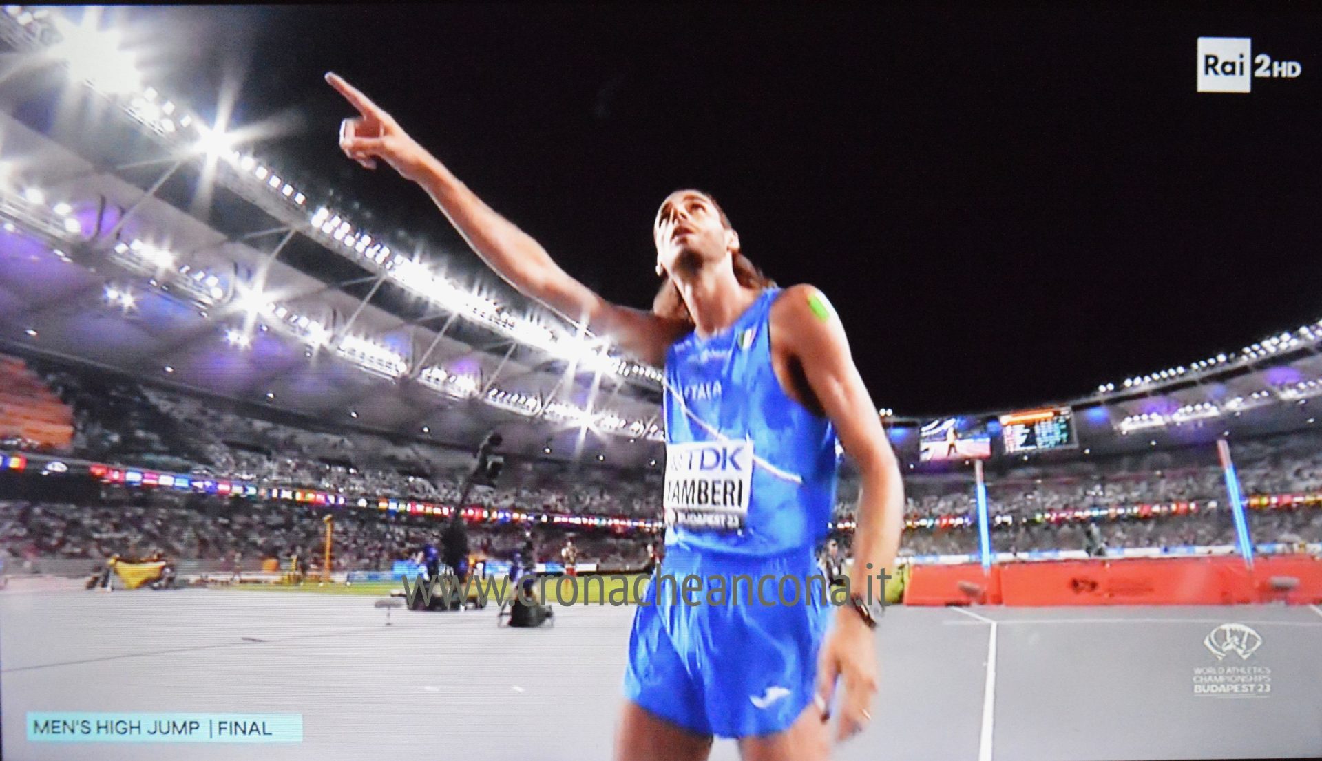 Gianmarco Tamberi d’oro: “Gimbo” è campione del mondo