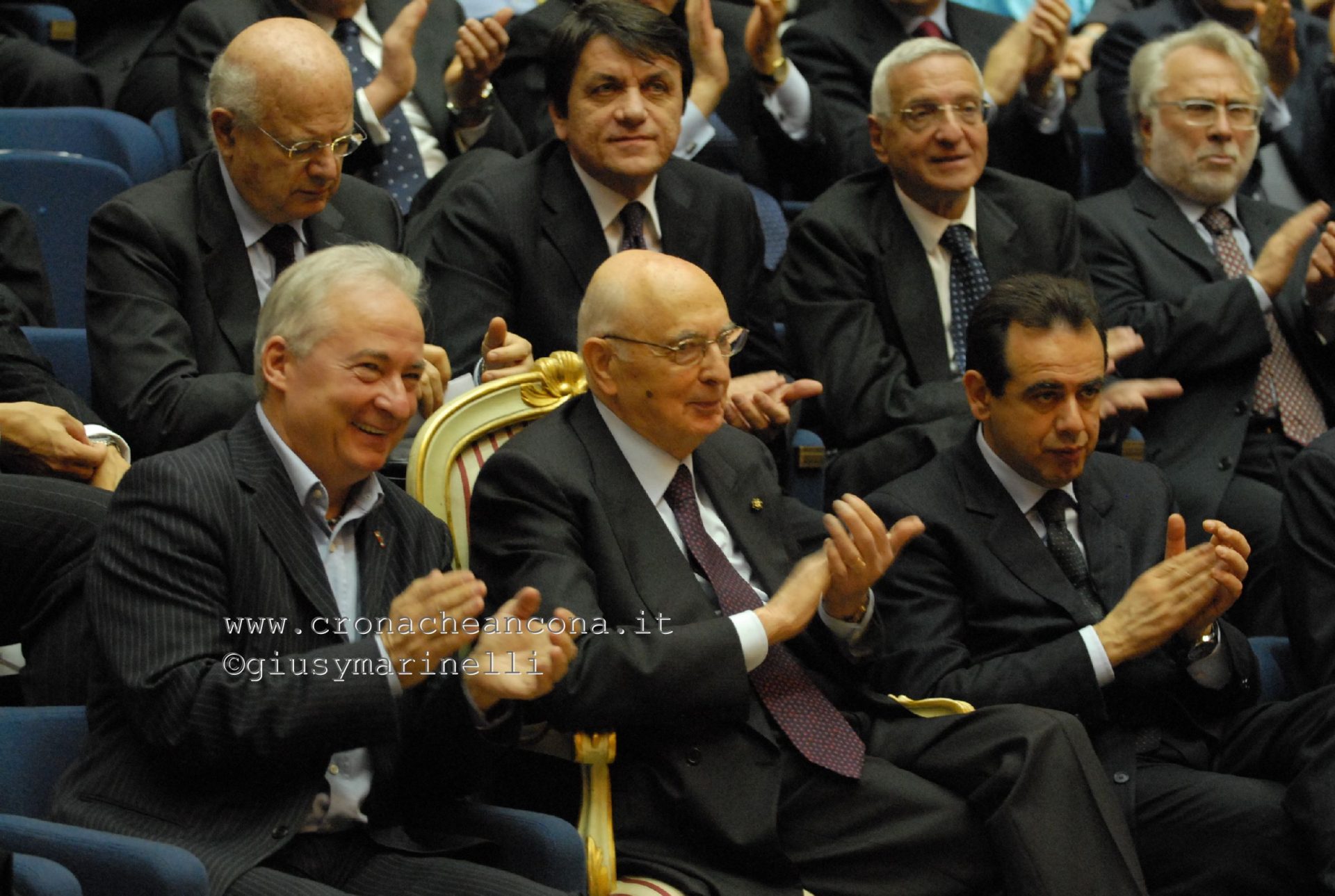 Giorgio Napolitano e le Marche: la moglie Clio di Chiaravalle, le visite ad Ancona, Pesaro e Recanati