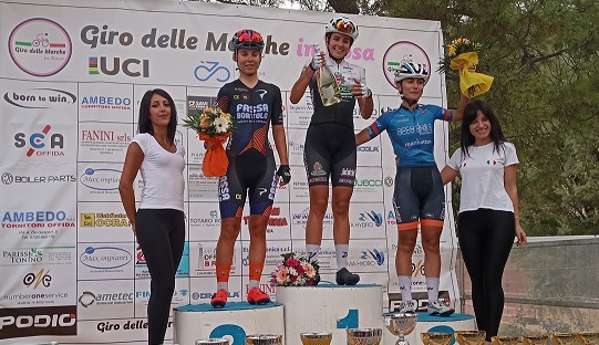 Ciclismo: Beatrice Rossato si aggiudica il “Giro delle Marche in Rosa”