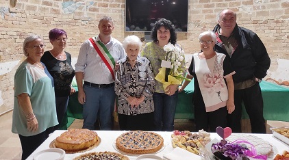 Ripatransone festeggia i 100 anni di Maria Polidori