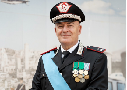 Si congeda il generale dei Carabinieri Mauro Coppari di Amandola Si congeda il generale dei Carabinieri Mauro Coppari di Amandola
