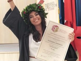 Natasha Esposto, oggi la laurea Natasha Esposto, oggi la laurea