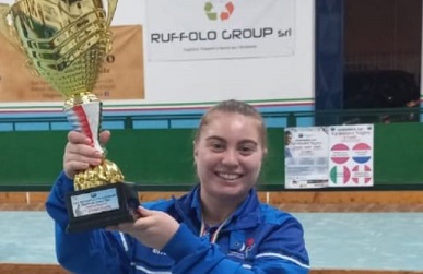 Bocce: Kety Crescenzi protagonista anche in Nazionale